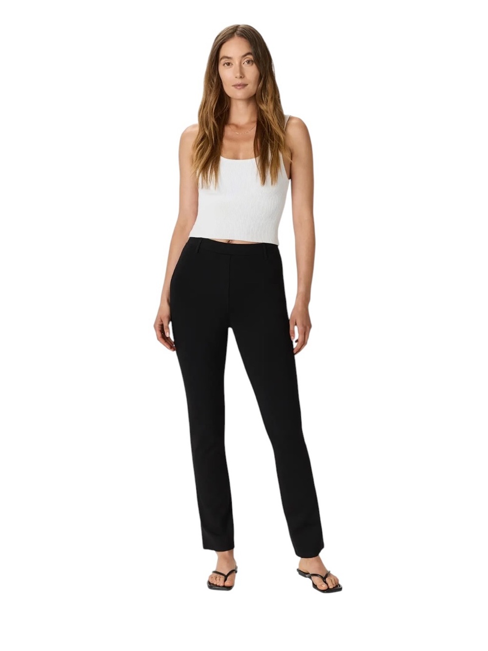 NWT- Quince Ultra-Stretch Ponte Straight Leg Pants Size Small 32” Inseam